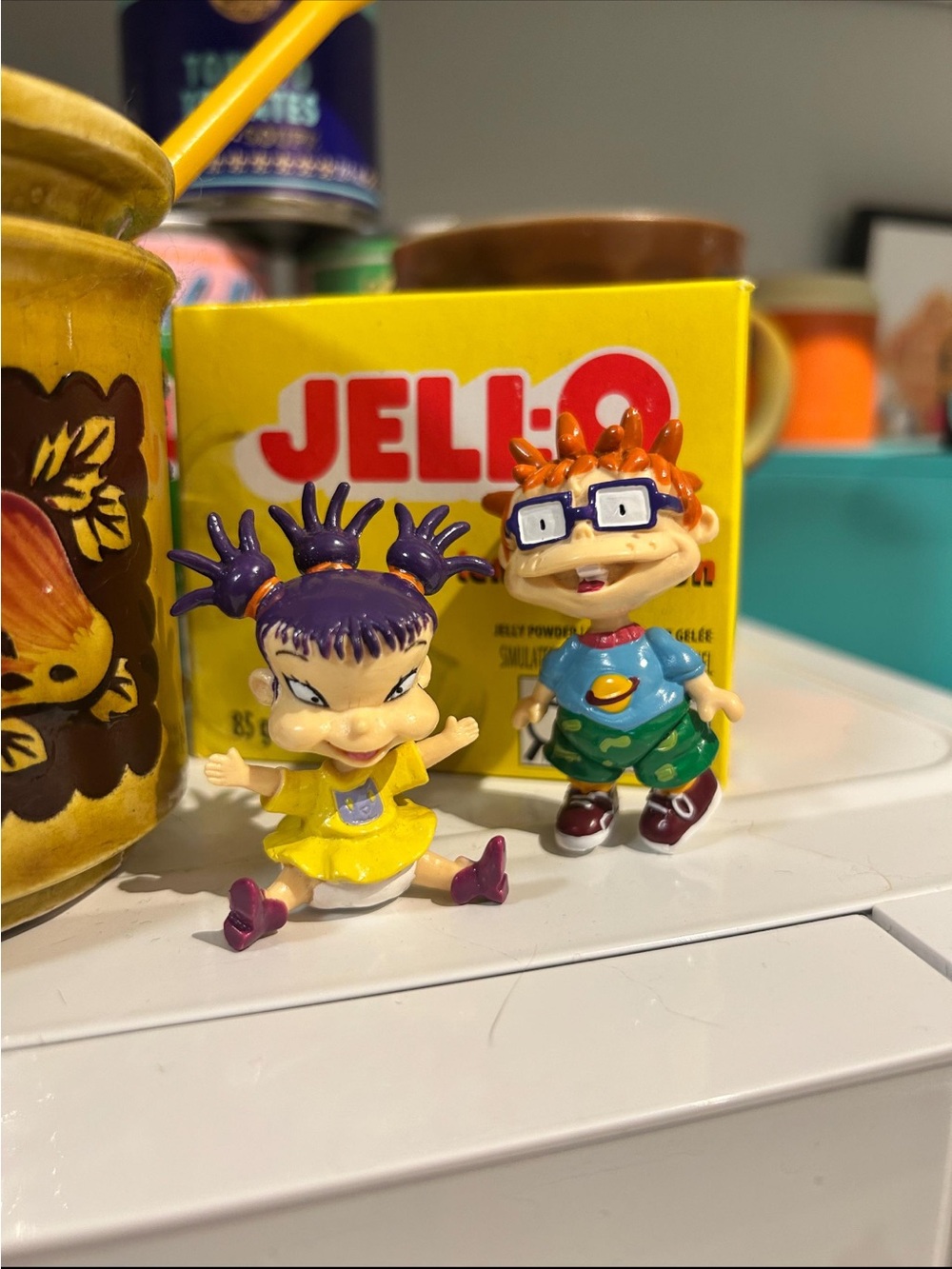 1998 Rugrats Chuckie and Kimi Finster Figured